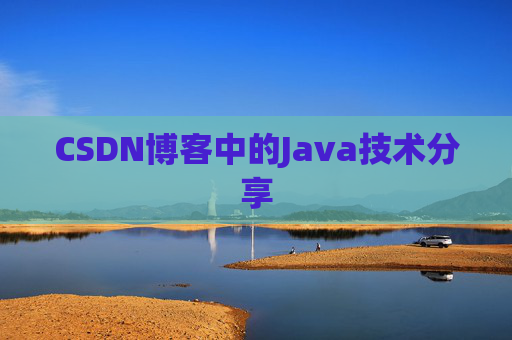 CSDN博客中的Java技术分享